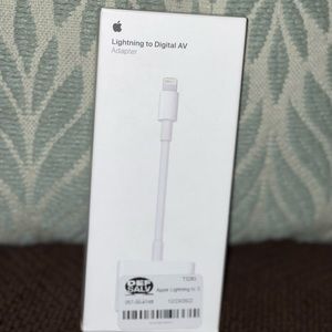 Apple Lightening to Digital AV Adapter